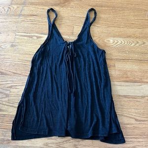 Free People tank top with tie